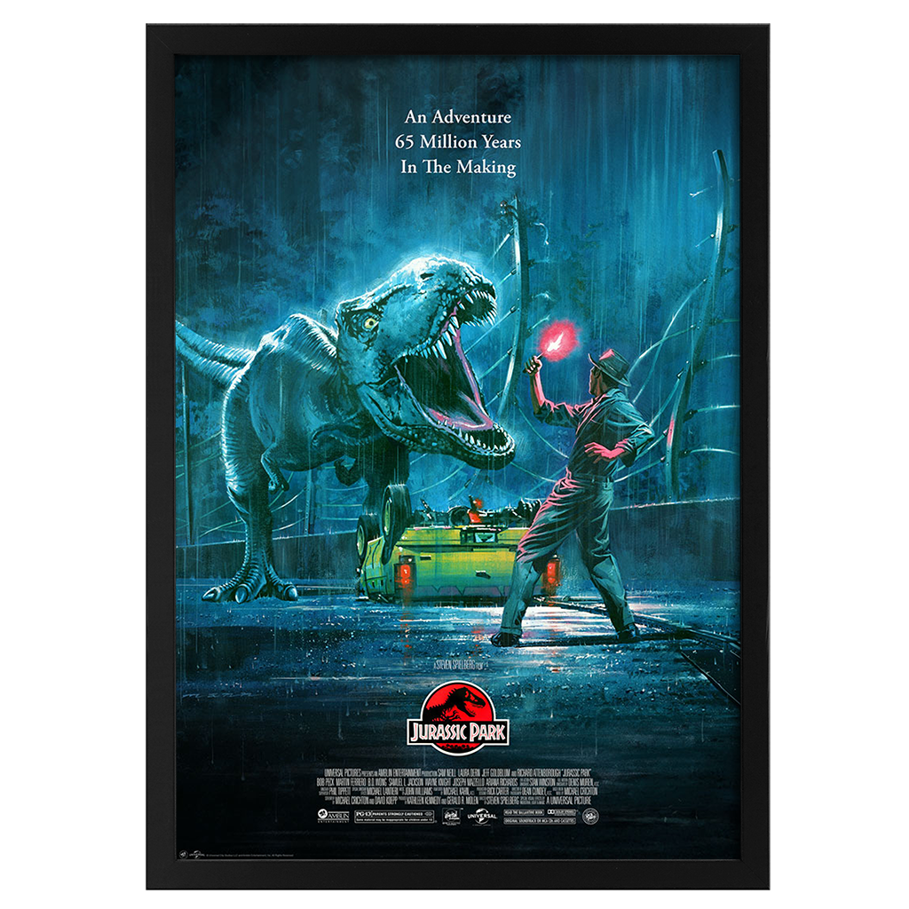 Jurassic Park Framed Movie Poster