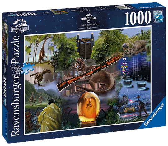 Jurassic Park 1000 Piece Jigsaw Puzzle