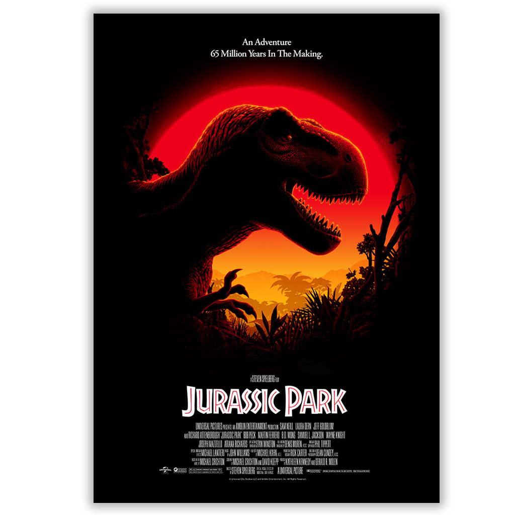 Jurassic Park Editions movie poster