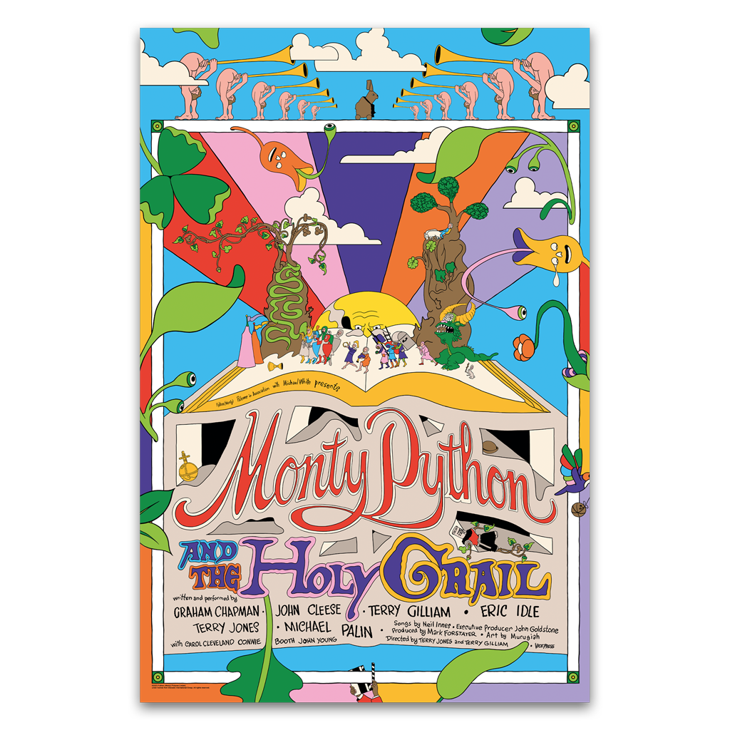 Monty Python & The Holy Grail - Poster by Murugiah | Vice Press