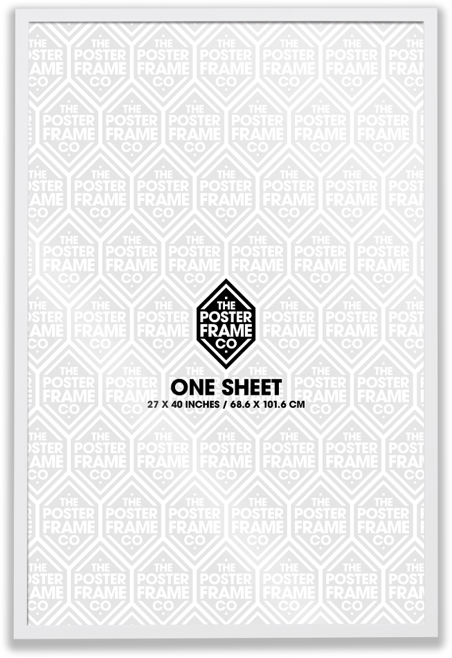 One Sheet 27x40 inch movie poster frame