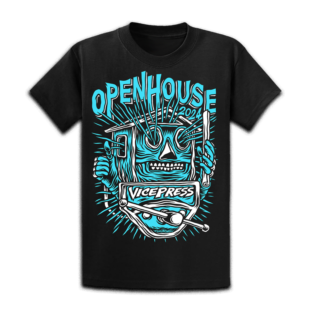Tom J Newell x Rogue Print Co Open House 2024 Charity Tee | Vice Press