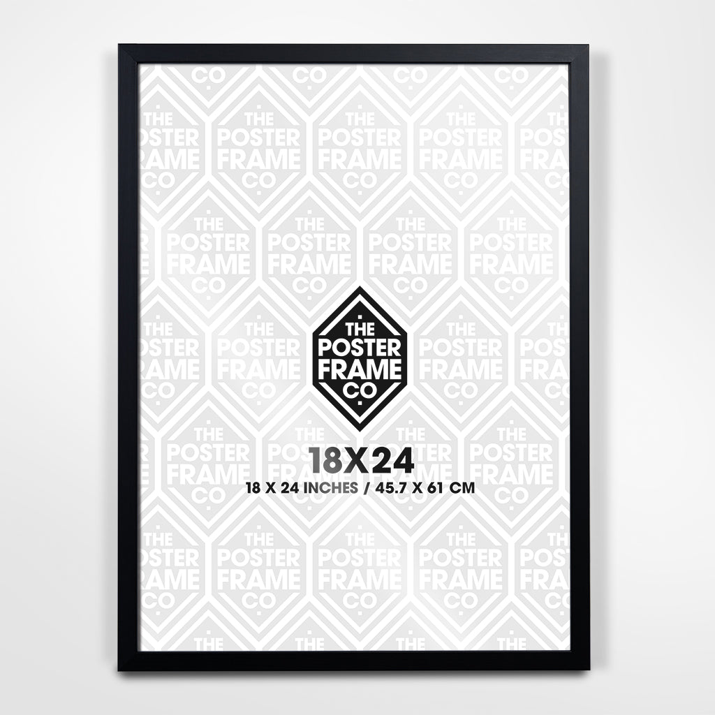 18x24 inch black premium poster frame