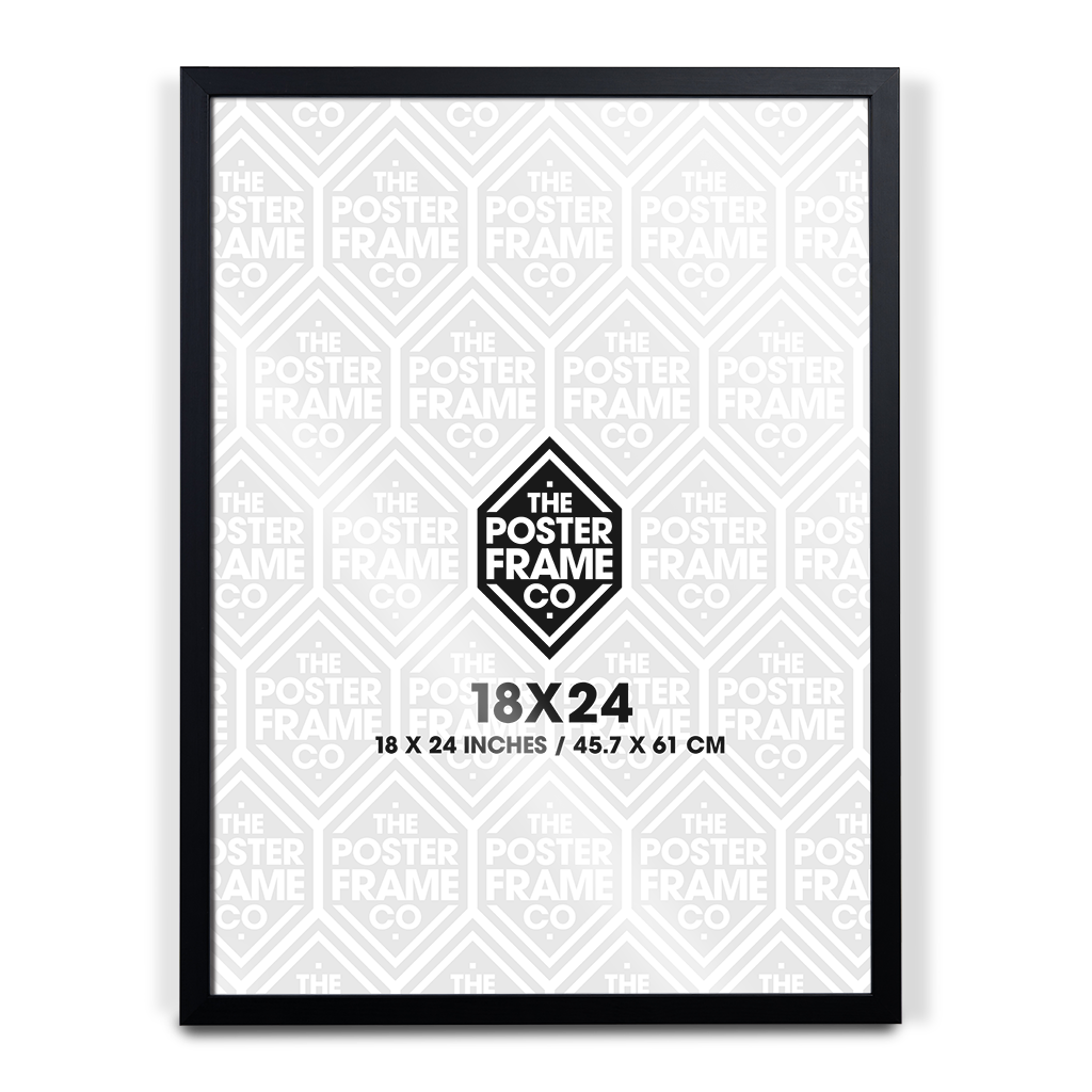 18x24 inch black premium poster frame