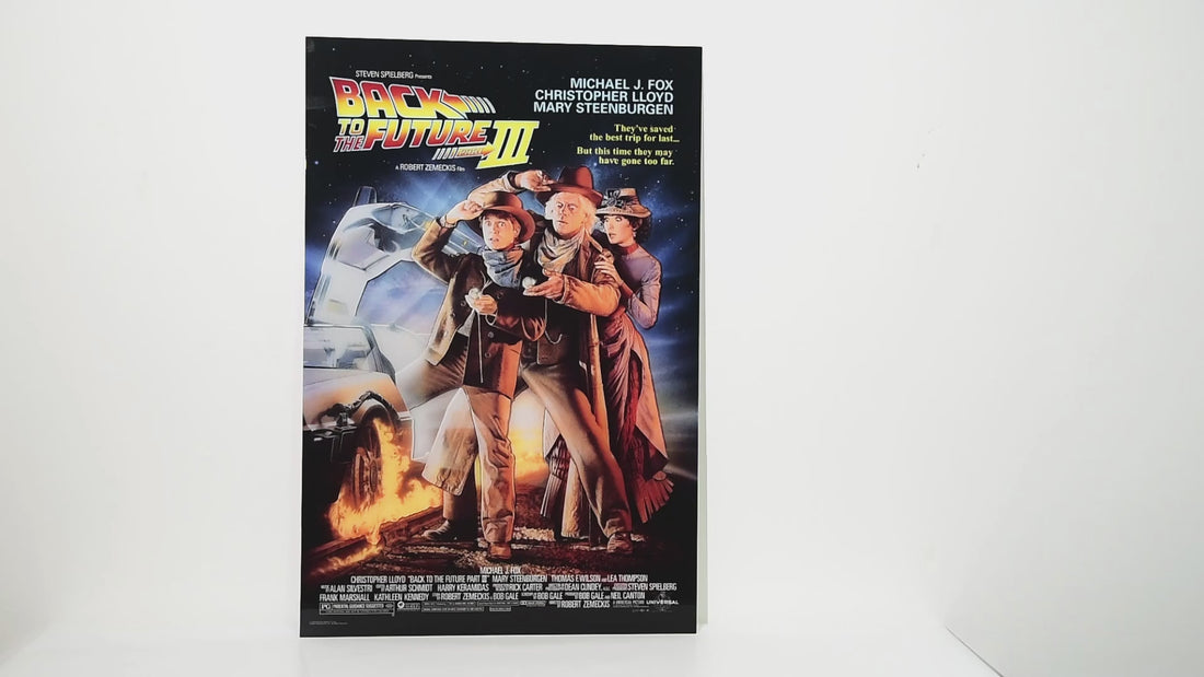 Back To The Future Part III - Multi-Layer Acrylic Panel