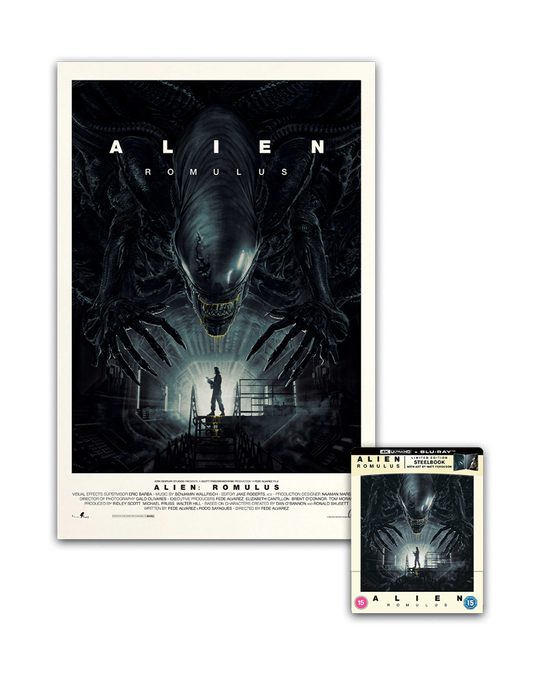 Alien: Romulus Steelbook - Vice Press Exclusive Poster Edition
