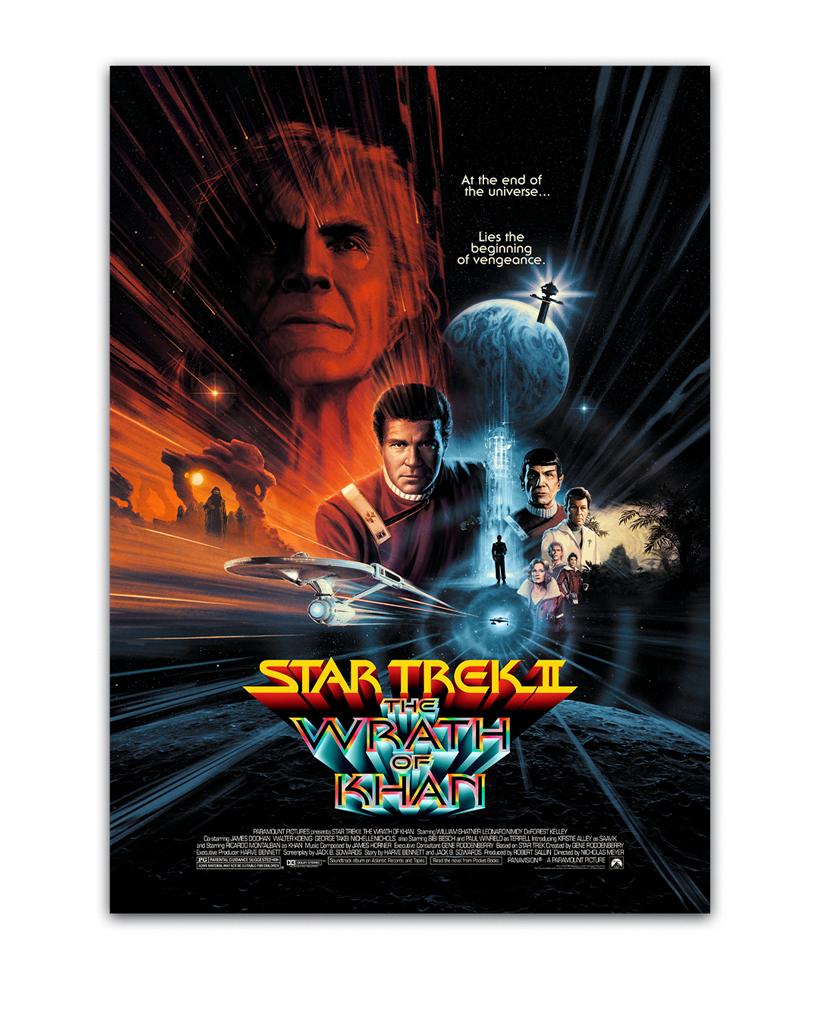 Star Trek II The wrath of khan poster Matt Ferguson
