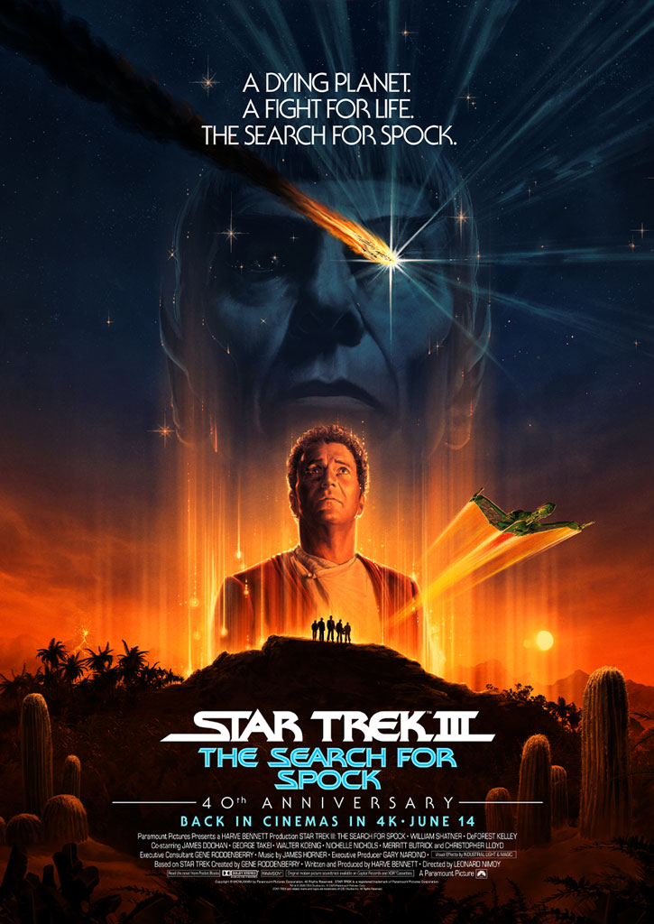 Star Trek III The Search For Spock editions movie poster Matt Ferguson