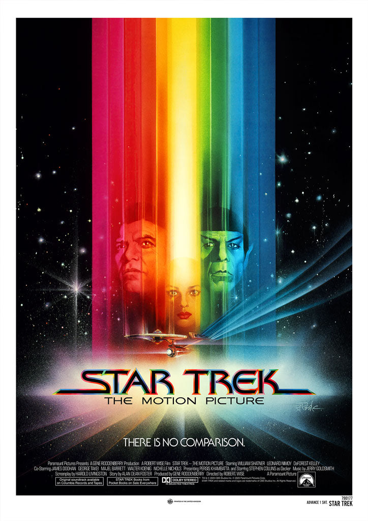 Star Trek The Motion Picture Editions Movie Poster Art By Bob Peak