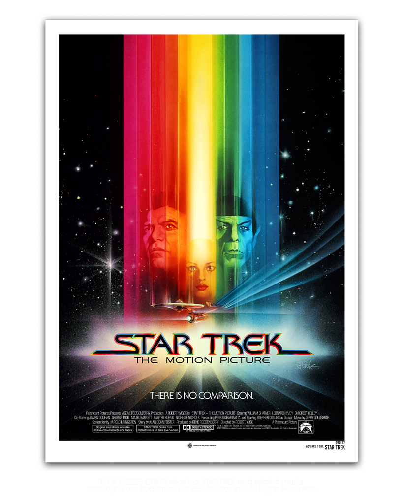Star Trek The Motion Picture Editions Movie Poster Art By Bob Peak