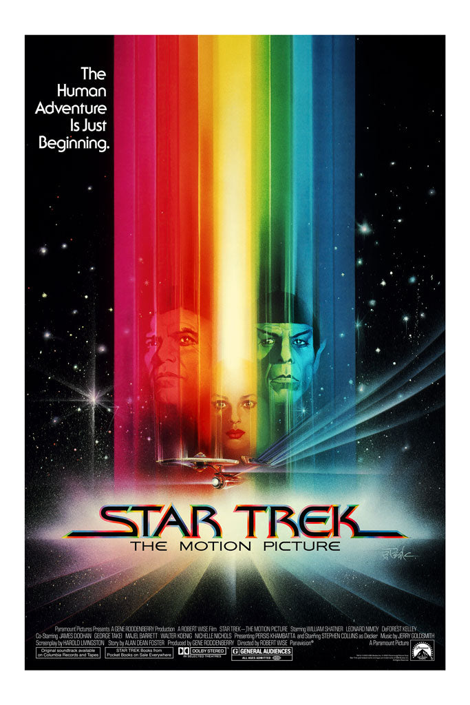 Star Trek The Motion picture original movie poster by Bob Peak