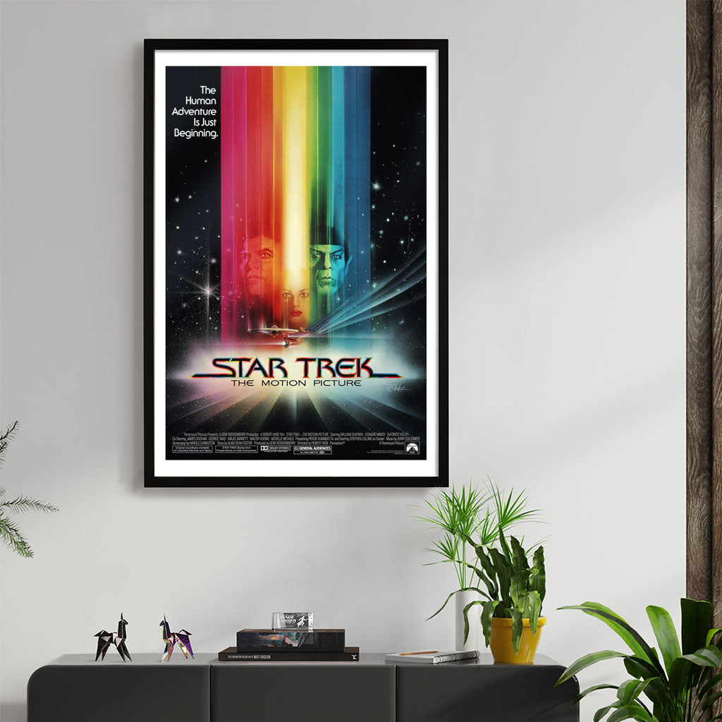Bob Peak Star Trek The Motion Picture framed Movie Poster