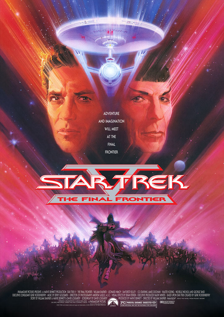Star Trek V The Final Frontier Editions Movie Poster