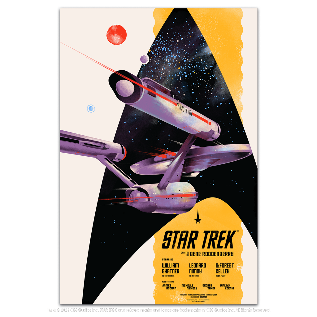 Star Trek The Original Series fine art poster by Lyndon Willoughby