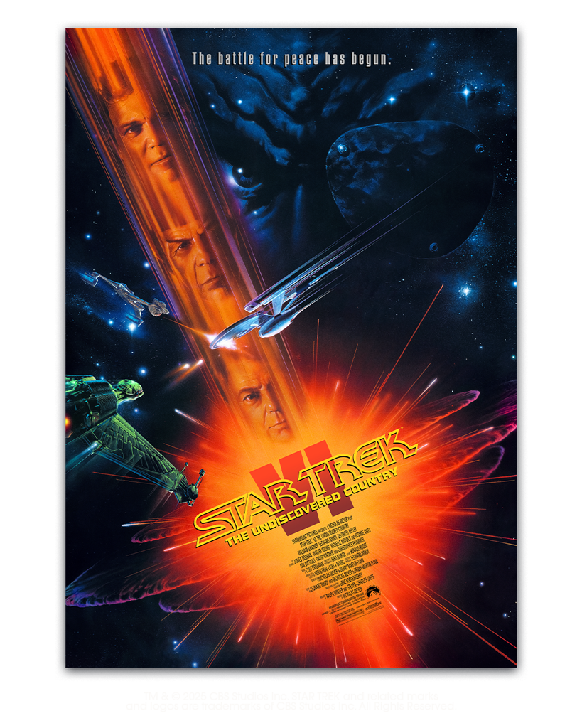 Star Trek VI The Undiscovered Country movie poster