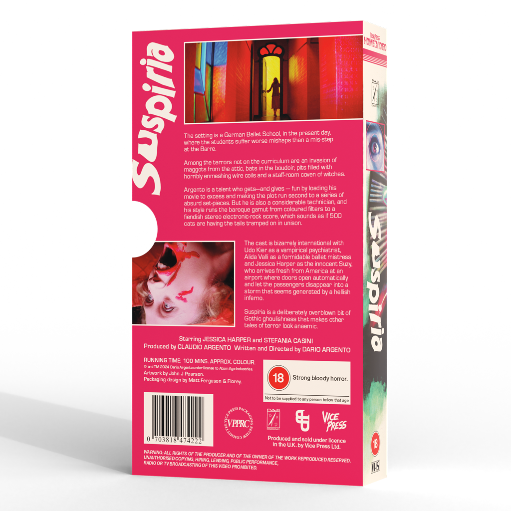 Suspiria VHS - Volk Dance Edition