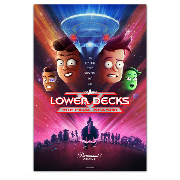 Star Trek: Lower Decks Season 5 - Poster By Matt Ferguson | Vice Press