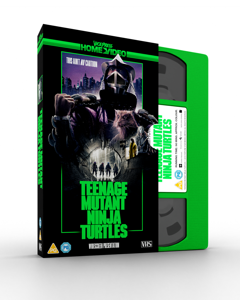 Teenage Mutant Ninja Turtles - Slipcase VHS | Vice Press Home Video