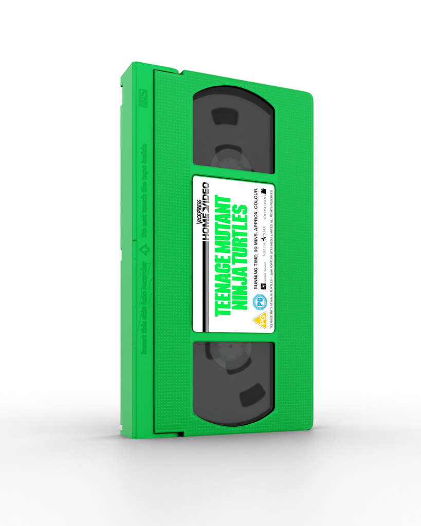 Teenage Mutant Ninja Turtles Slipcase Edition VHS Matt Ferguson tape