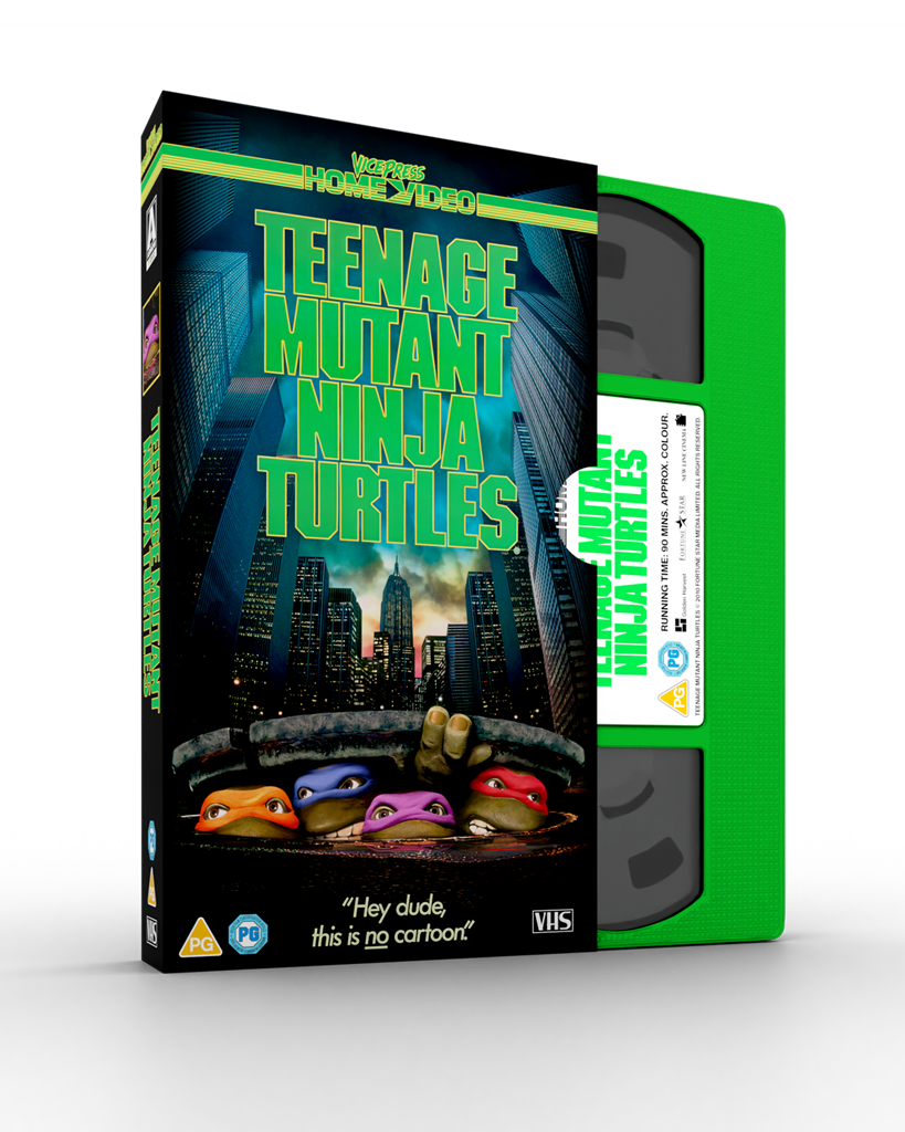 Teenage Mutant Ninja Turtles - Slipcase VHS | Vice Press Home Video