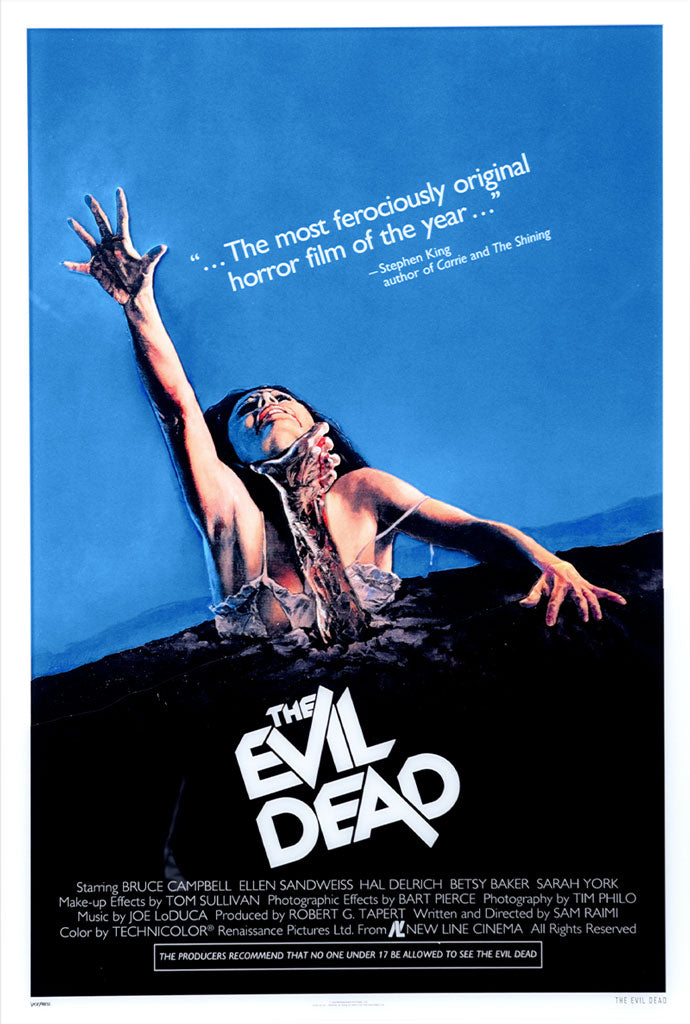 the evil dead multi layer acrylic panel poster