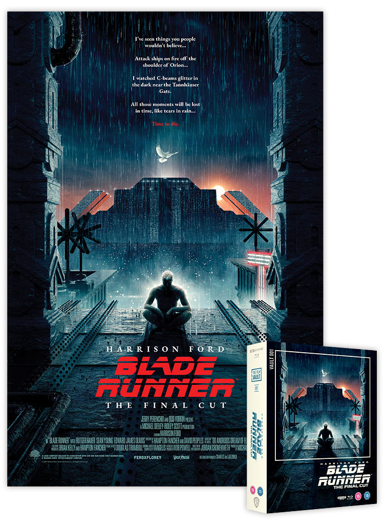 The Film Vault Blade Runner 4K UHD & Exclusive Poster Vice Press