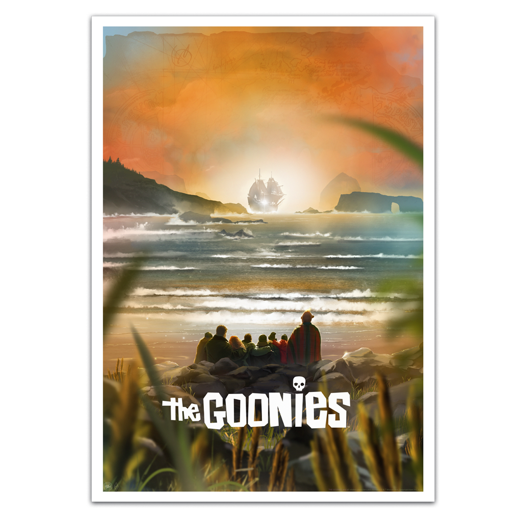 The Goonies Art print by Andy Fairhurst