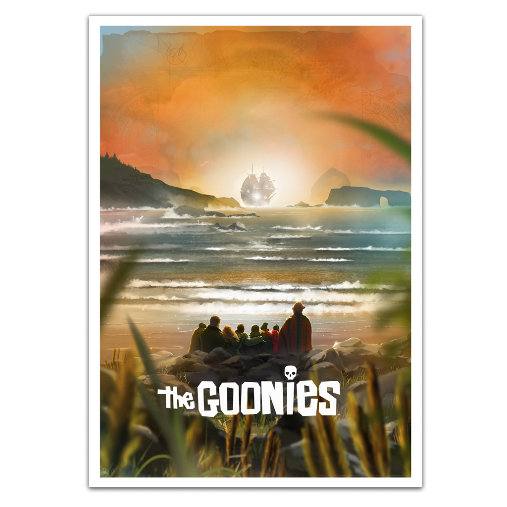 thumbnail image 2 of The Goonies Alternative Movie Poster - Print & Unframed Canvas Options 2 of 4