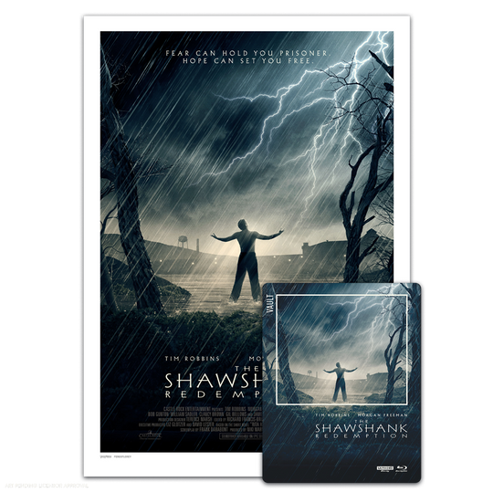 The Film Vault - The Shawshank Redemption 4K UHD Steelbook & Exclusive Poster