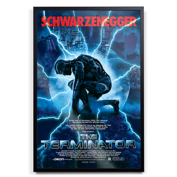 The Terminator - Movie Poster By Raid71 | Vice Press