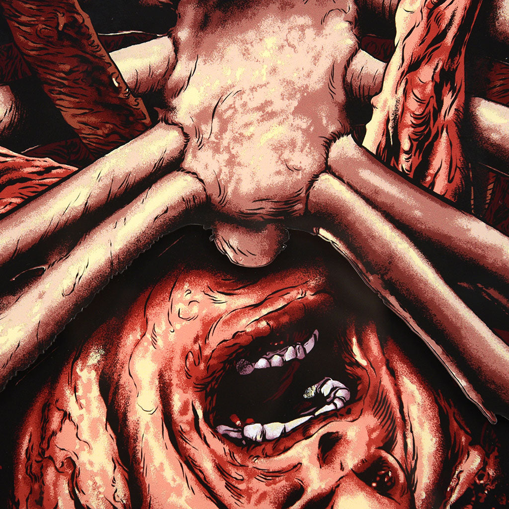 The Thing acrylic panel movie poster Anthony Petrie detail 8