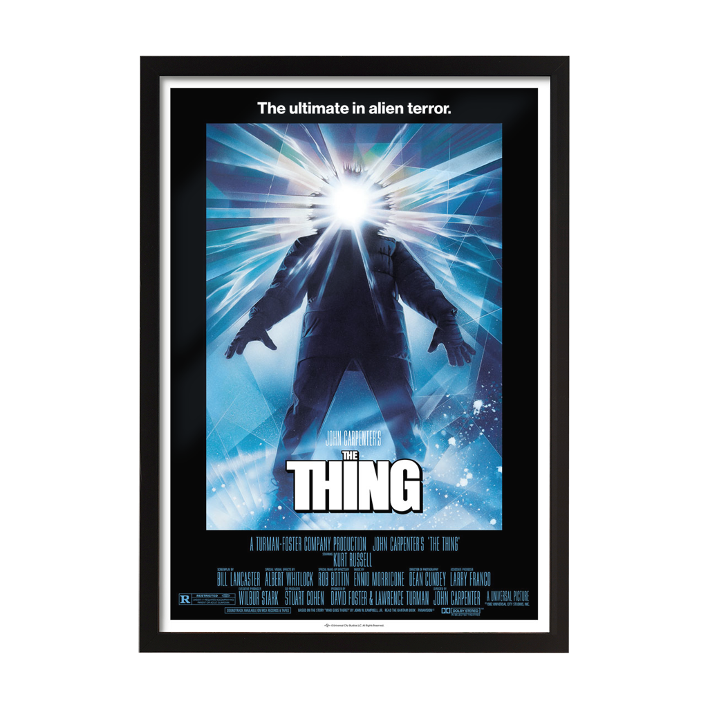 The Thing framed drew struzan poster
