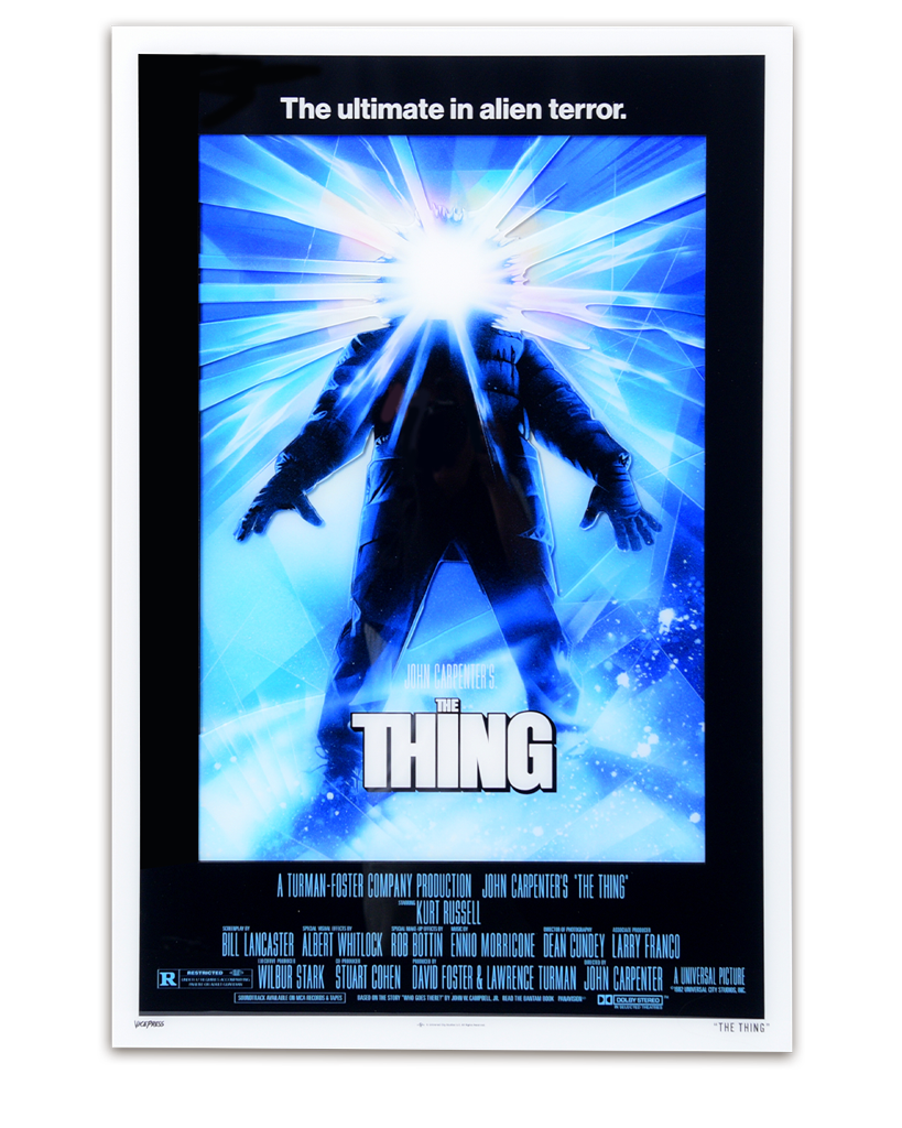 The Thing multi layer acrylic poster Drew Struzan