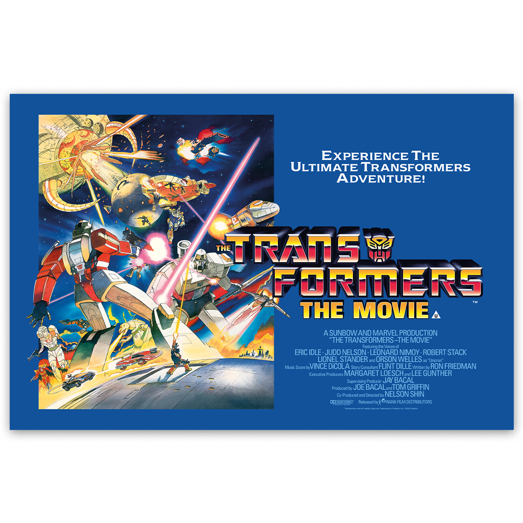 Transformers Movie Poster 1986