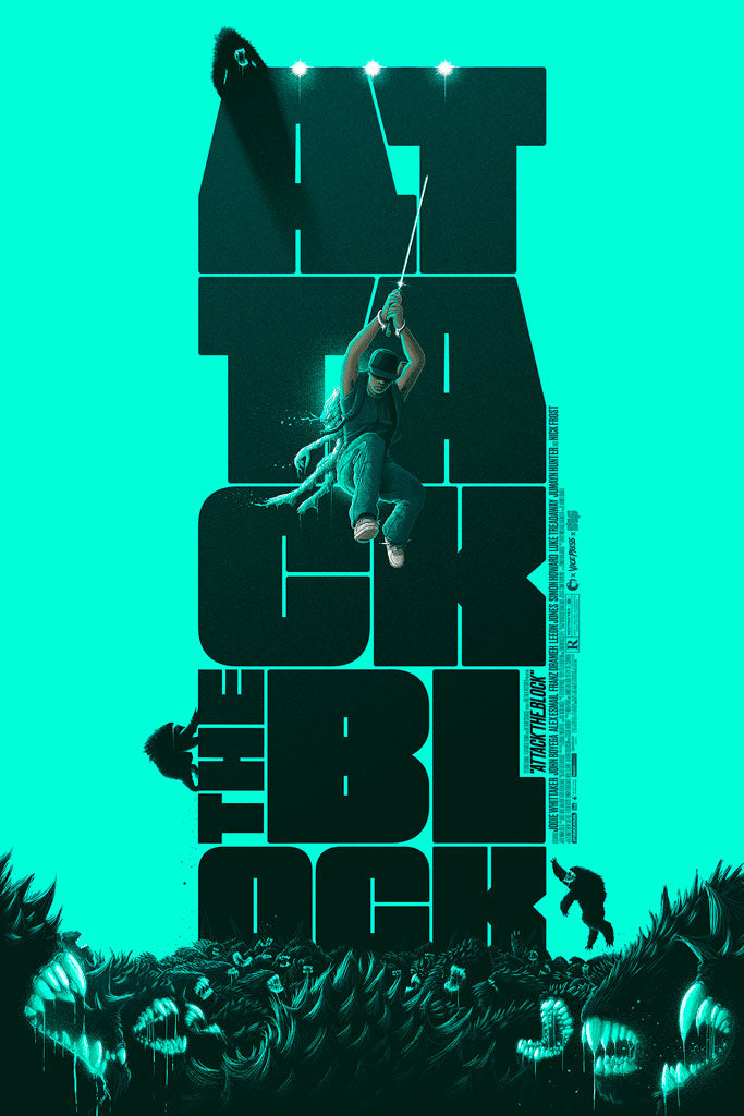 Attack The Block Patrick Connan Movie Poster Vice Press
