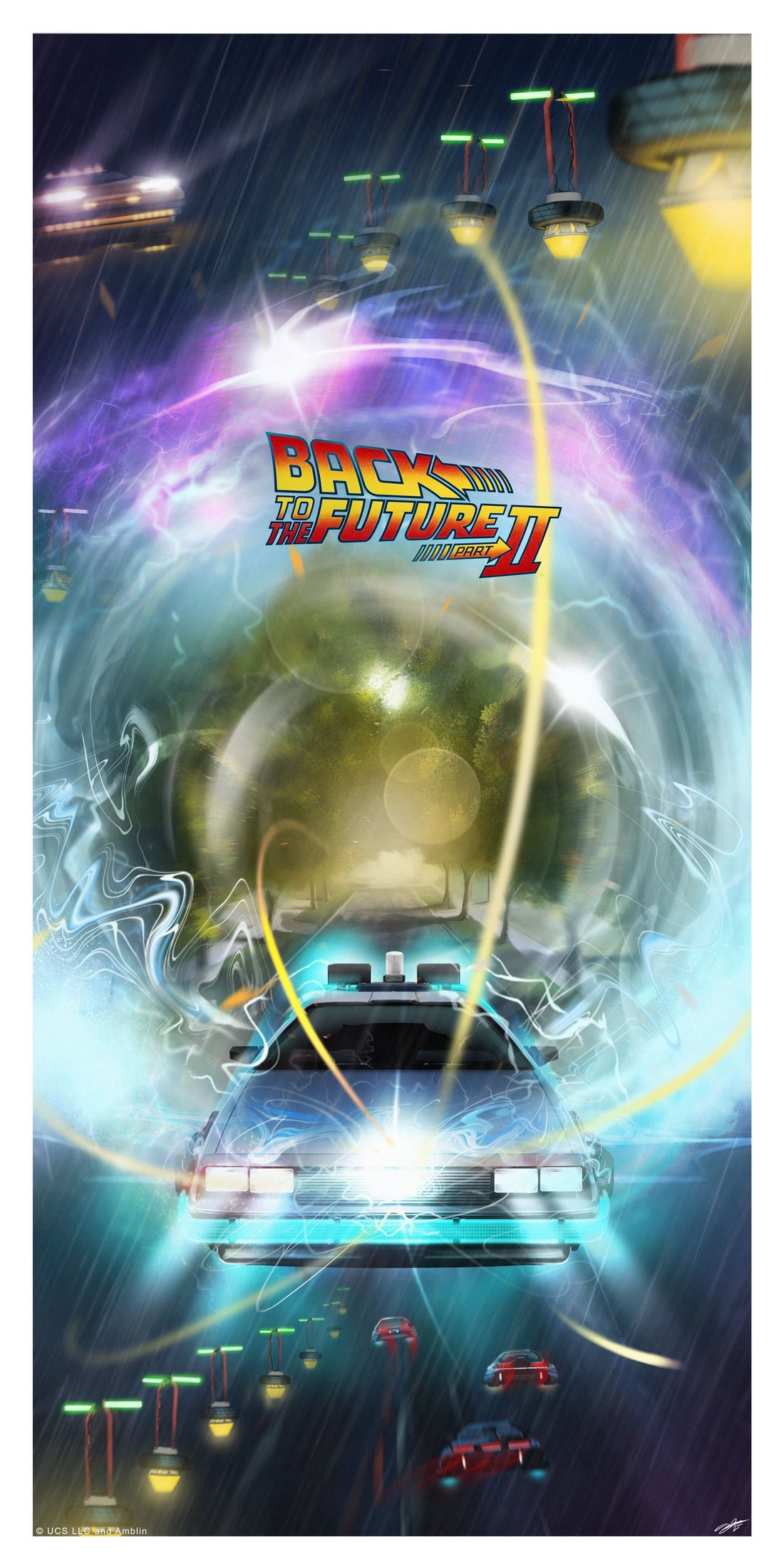 Back To The Future Part II 2 Andy Fairhurst Poster
