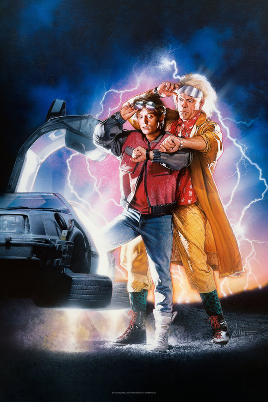 Back To The Future Part II Art Print (Signed)
