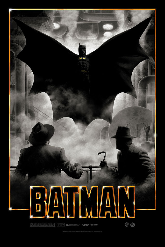 Batman 89 alternative movie poster by Florey