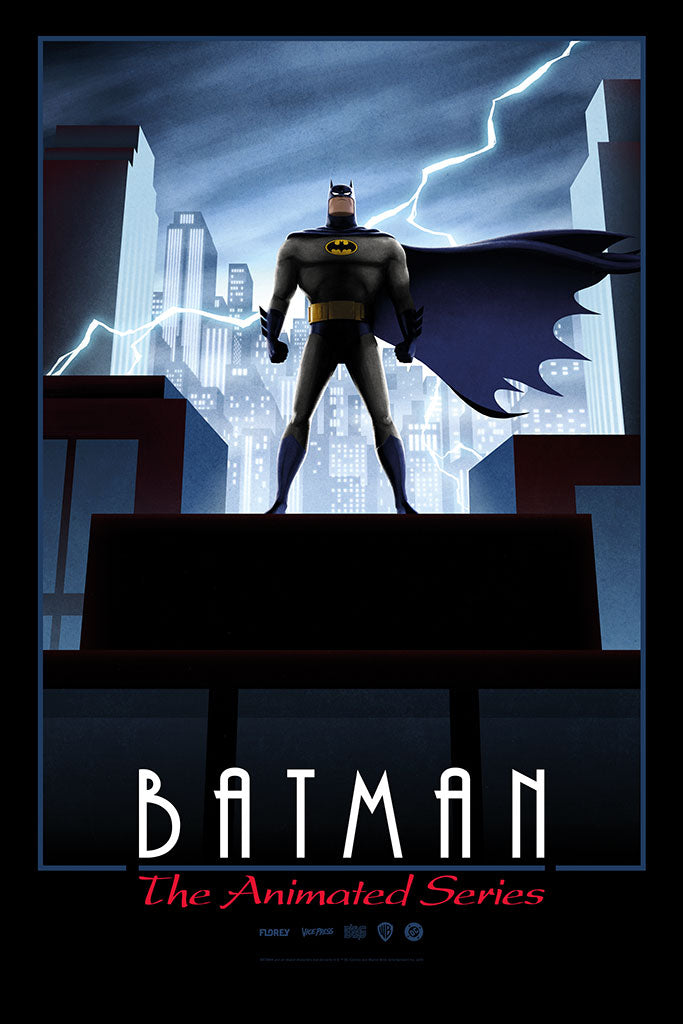 Batman The Animated Series by Florey Poster