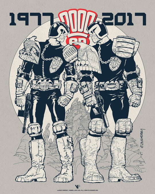 Judge Dredd - 1977 x 2017