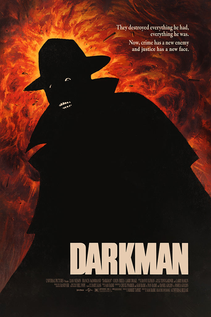 Darkman Movie Poster James Bousema