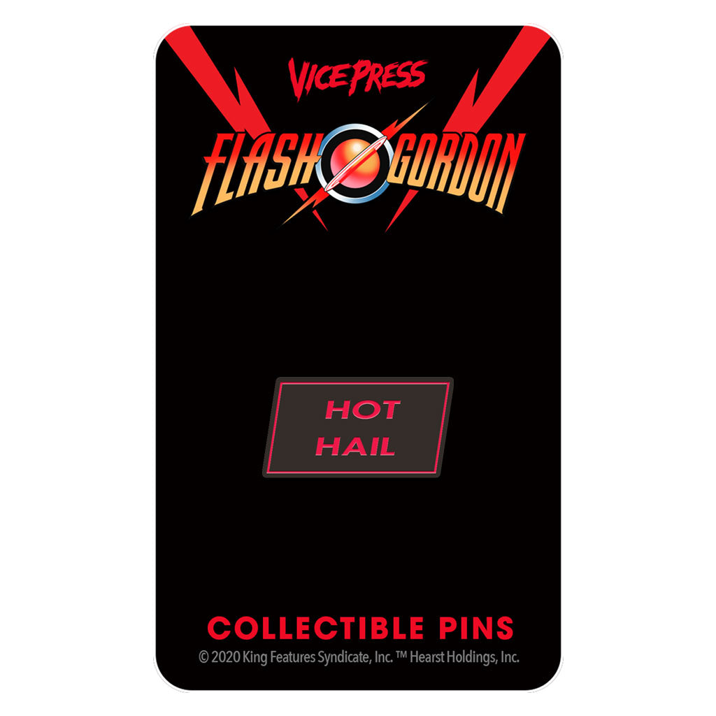 Flash Gordon "Hot Hail" Enamel Pin