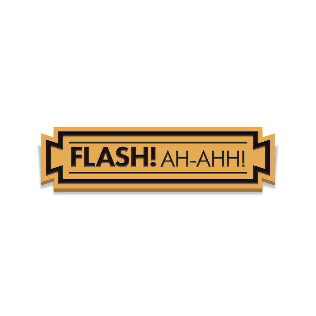 Flash Gordon " Flash! Ah-Ahh!" Enamel Pin Set