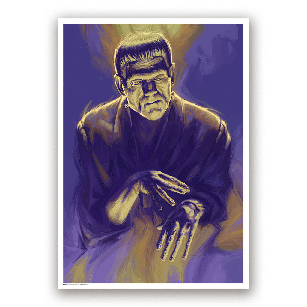 Universal Monsters Frankenstein Art Print Candra Hope