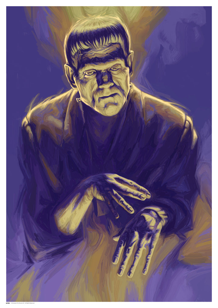 Universal Monsters Frankenstein Portrait Candra Hope