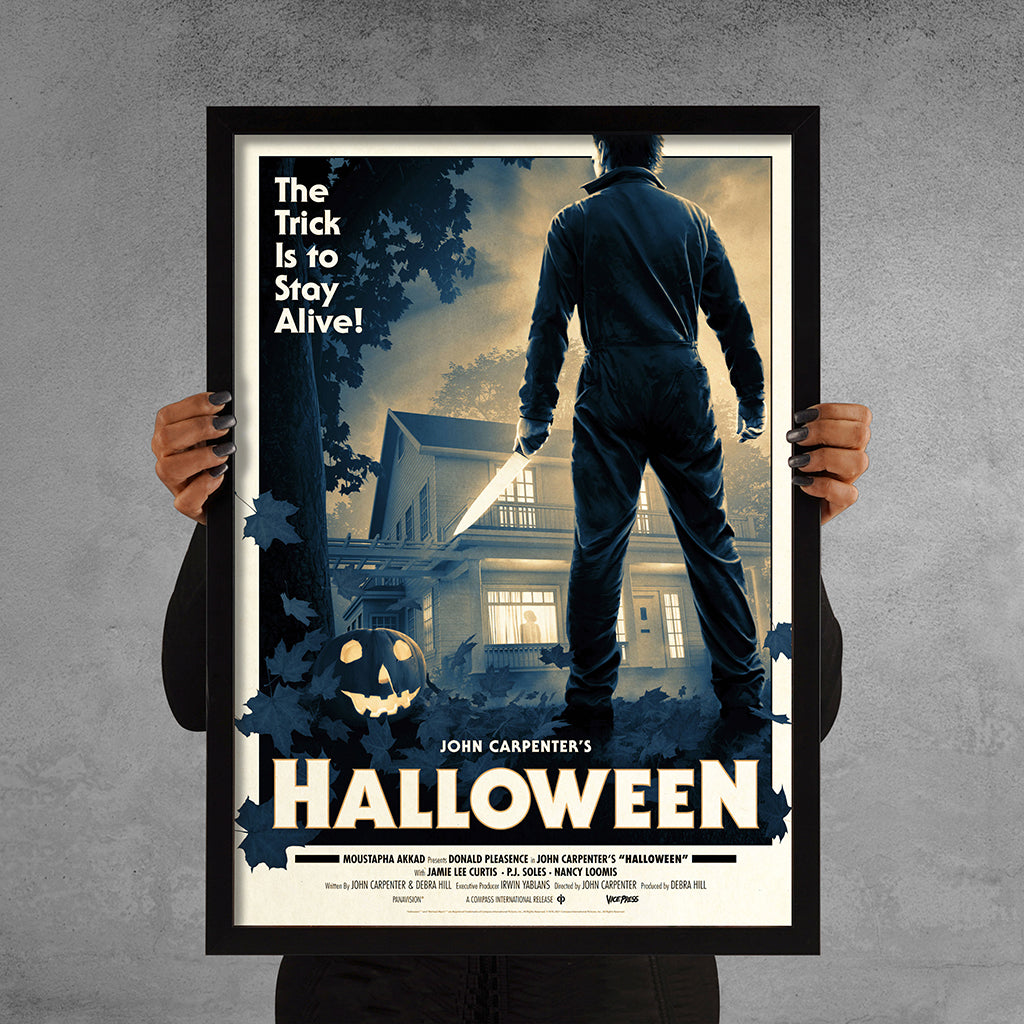 A2 Movie Poster Frames with Halloween by Matt Ferguson