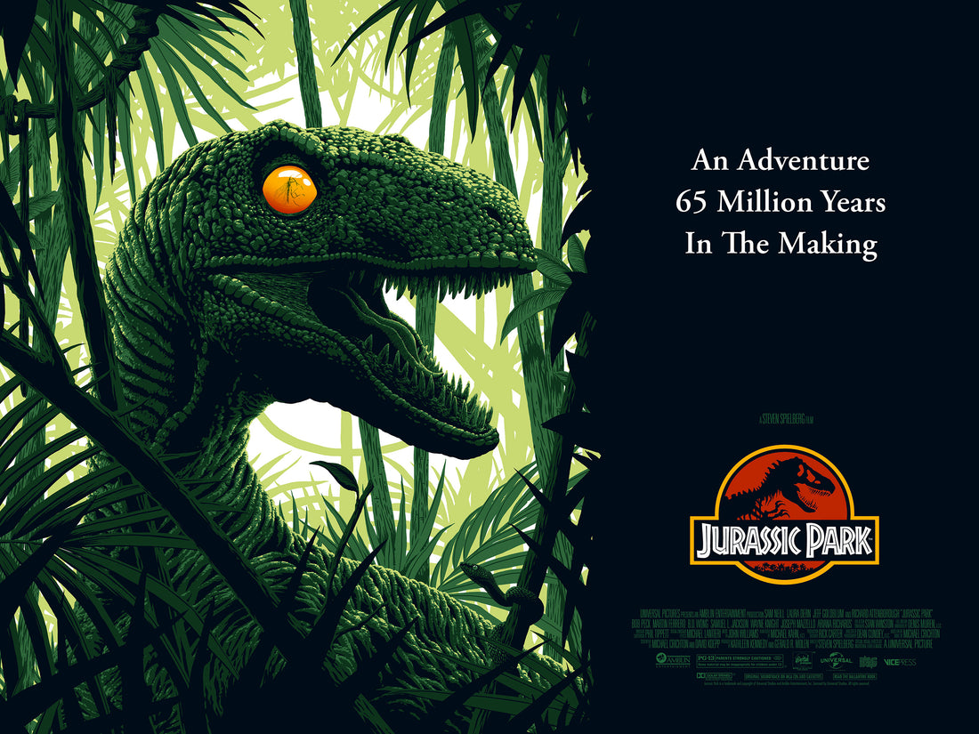 Jurassic Park Florey Quad Alternative Movie Poster