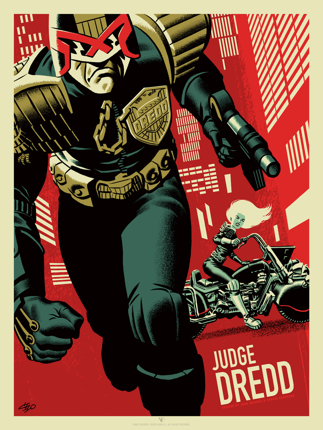 Judge Dredd and Judge Anderson