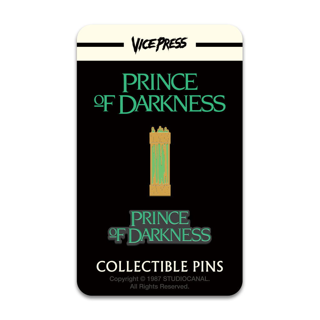 prince of darkness enamel pin badge set florey vice press