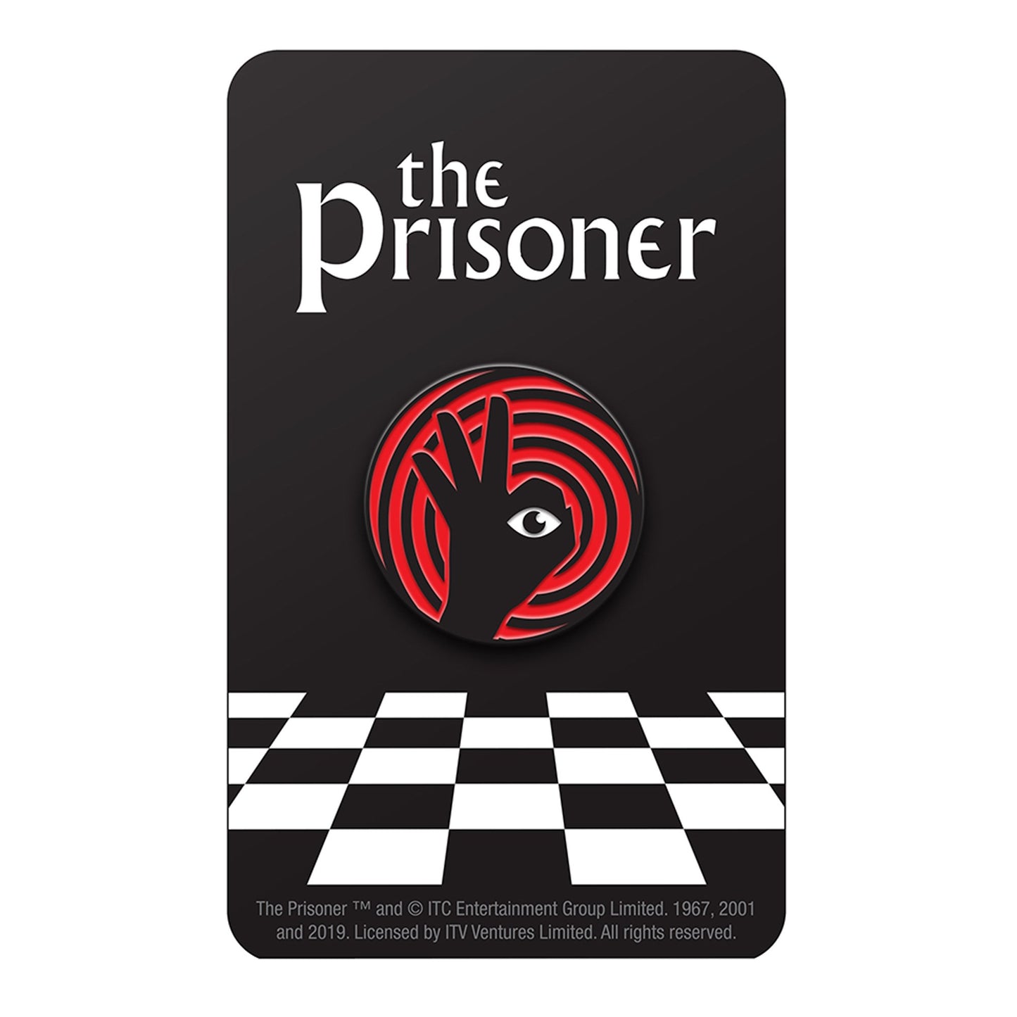 The Prisoner Enamel Pin Be Seeing You Vice Press